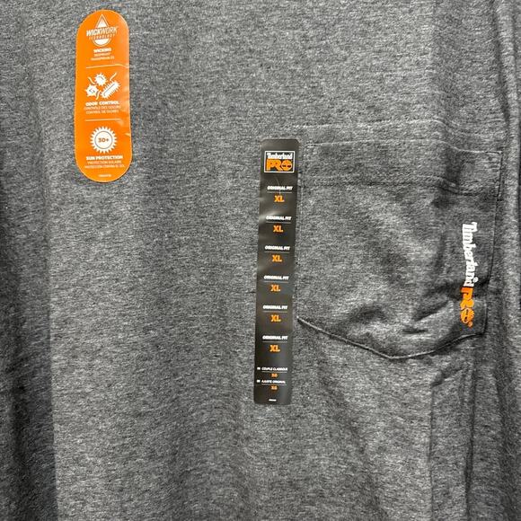 Timberland PRO Men's Base Blended Long Sleeve Workwear T-Shirt - Size: XL - Picture 5 of 13